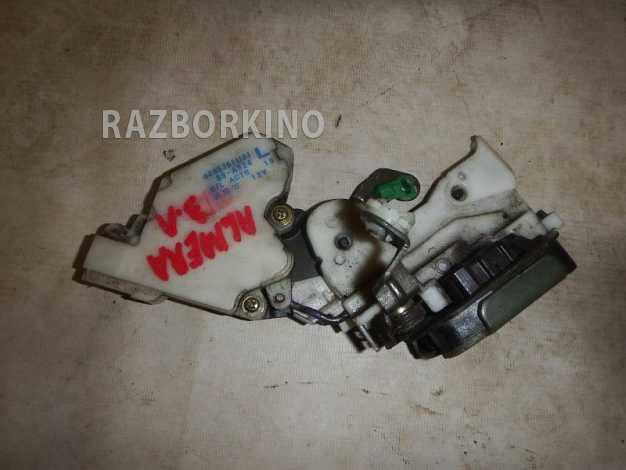 Замок двери задней левой Nissan Almera N15